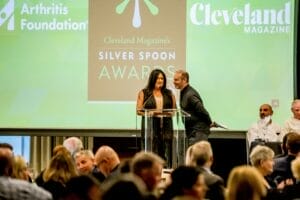 Chef Todd at the Silver Spoon Awards